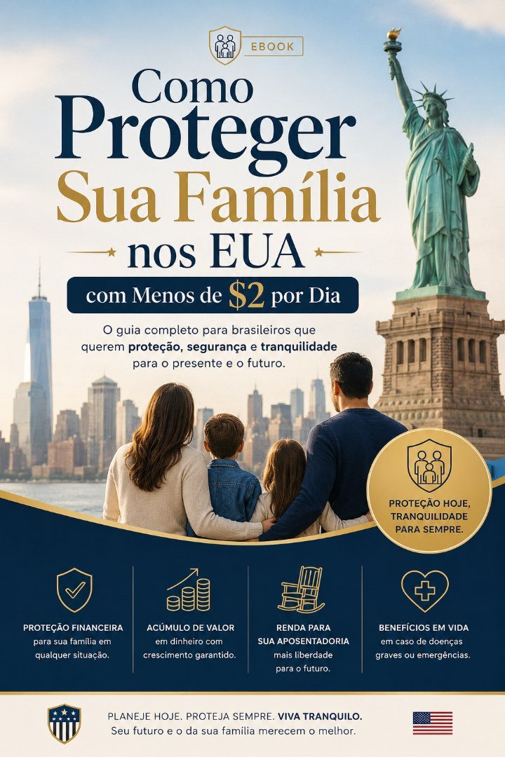 Como proteger sua família nos EUA — ebook
